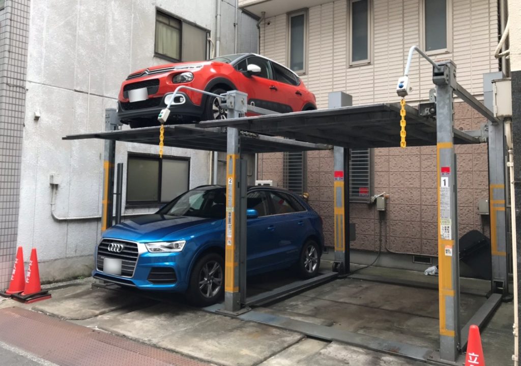 二段方式・多段方式の機械式駐車場