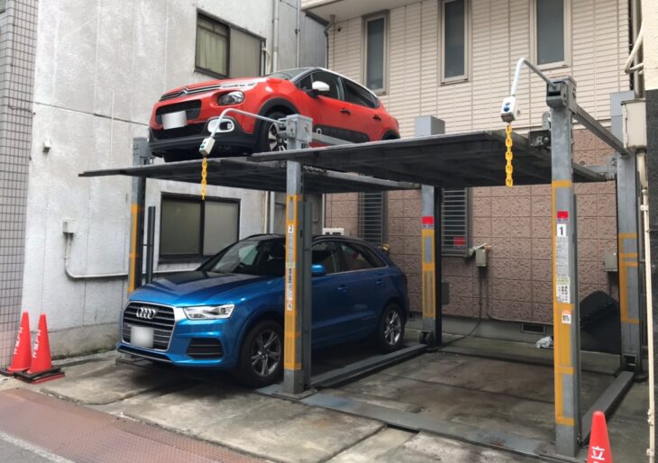 立体駐車場の機械式・平面・自走式の仕組み