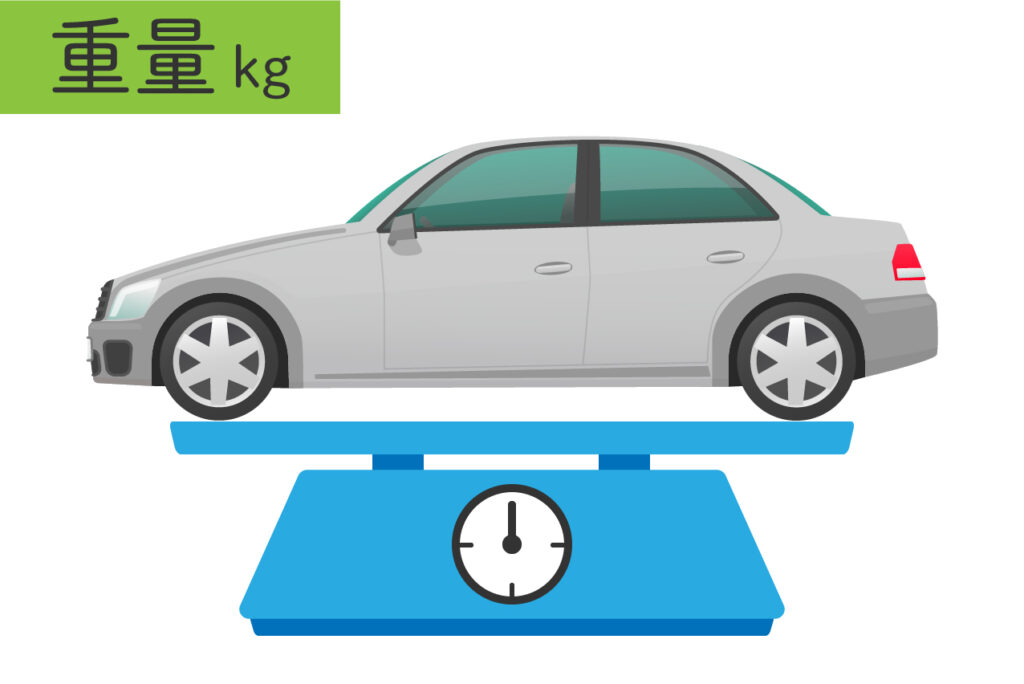 車両重量と機械式駐車場の重量制限の関係