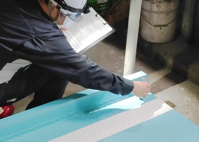 作業不備が起きない徹底した検査